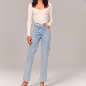 NWOT The 90s straight ultra high rise